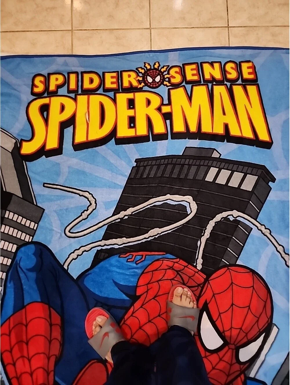 Marvel Spiderman Twin Size Blanket 59